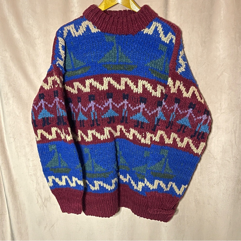 Vintage Wool Oversized Sweater